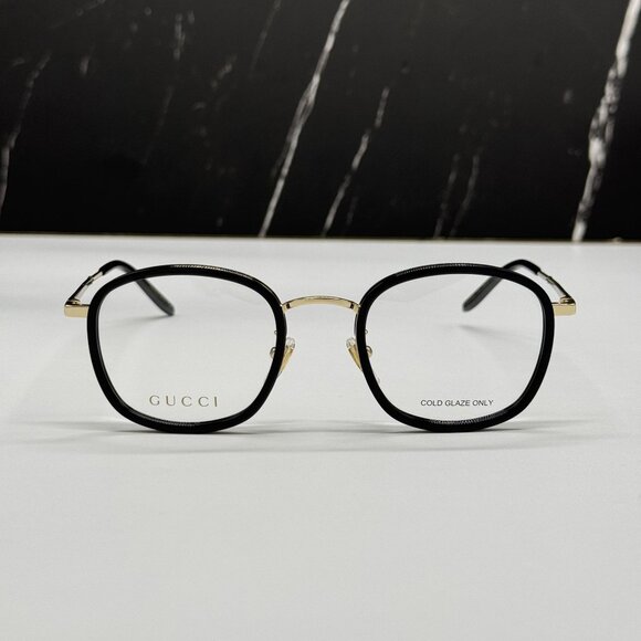 NEW GUCCI EYEGLASSES GG0678OA 001 ROUND EYEWEAR - Picture 3 of 10